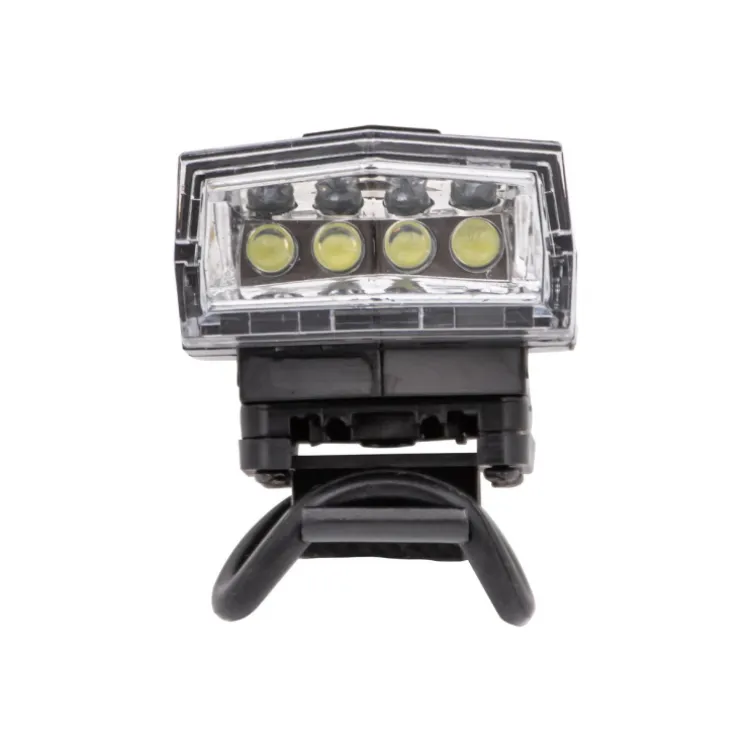 Lampa prednja crna 4 led diode script