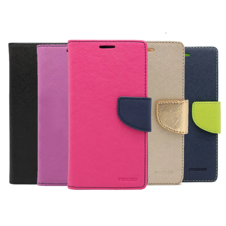 Maska na preklop Mercury za Huawei Y6 pink.