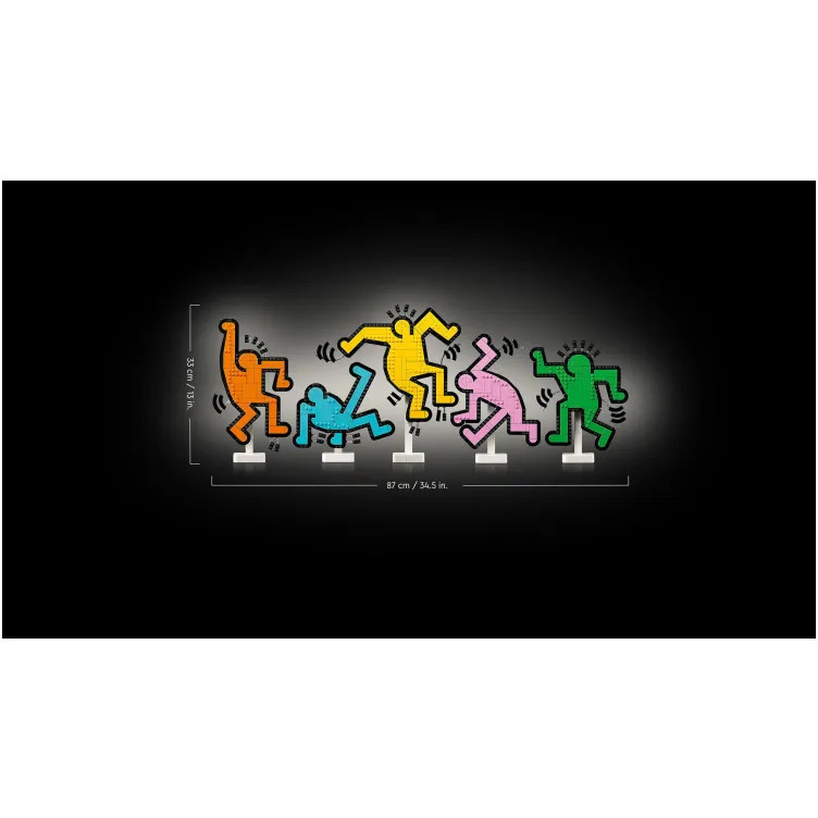 31216 Kit Haring – Figure koje plešu