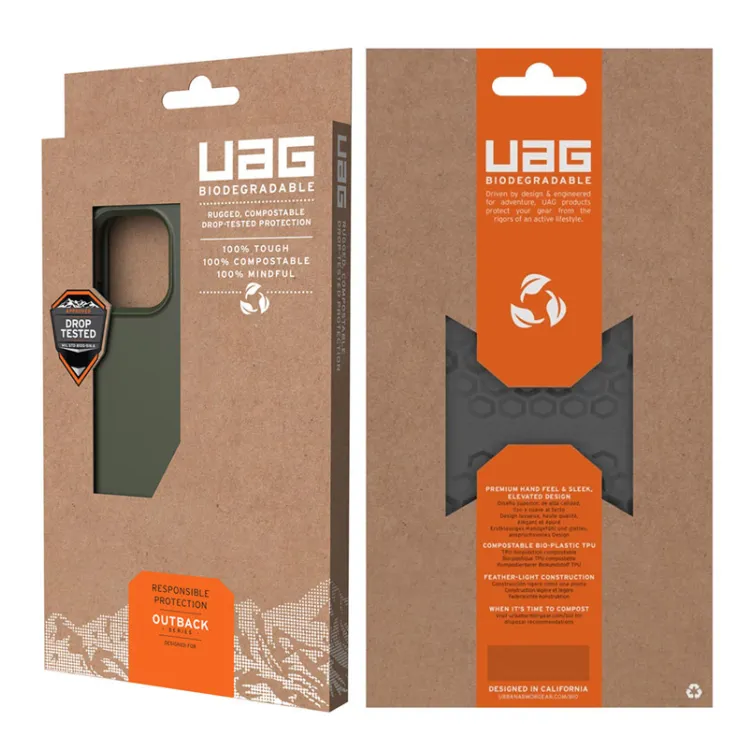 Maska UAG Outback za iPhone 14 narandzasta.