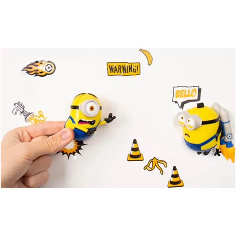 Minions Stuart i Otto zidne figure