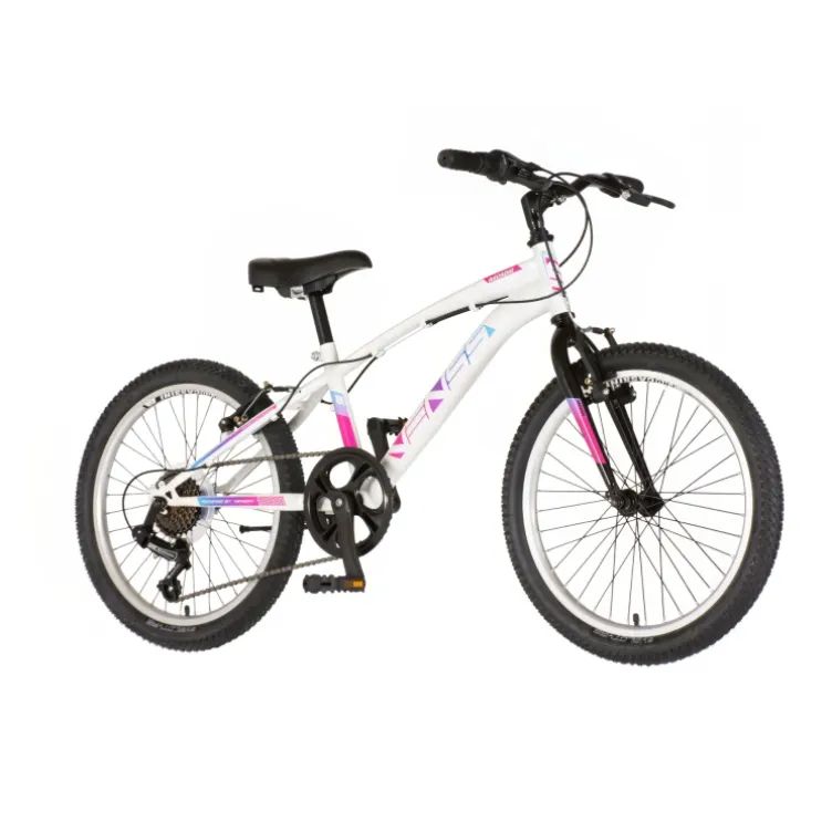 Bicikl venssini arcadia 20" belo roze