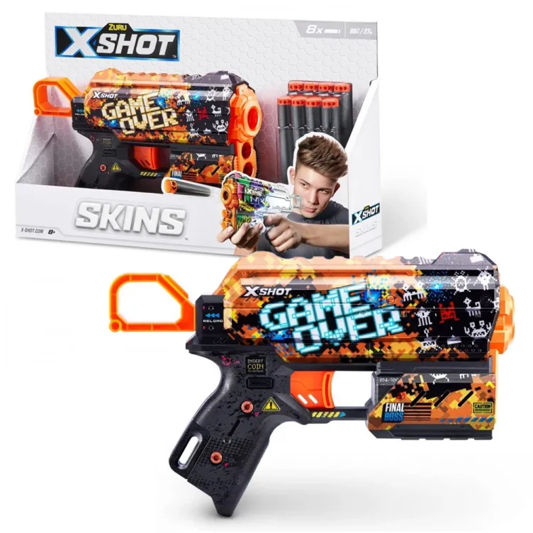 ZURU X-Shot Skins Flux blaster Game over