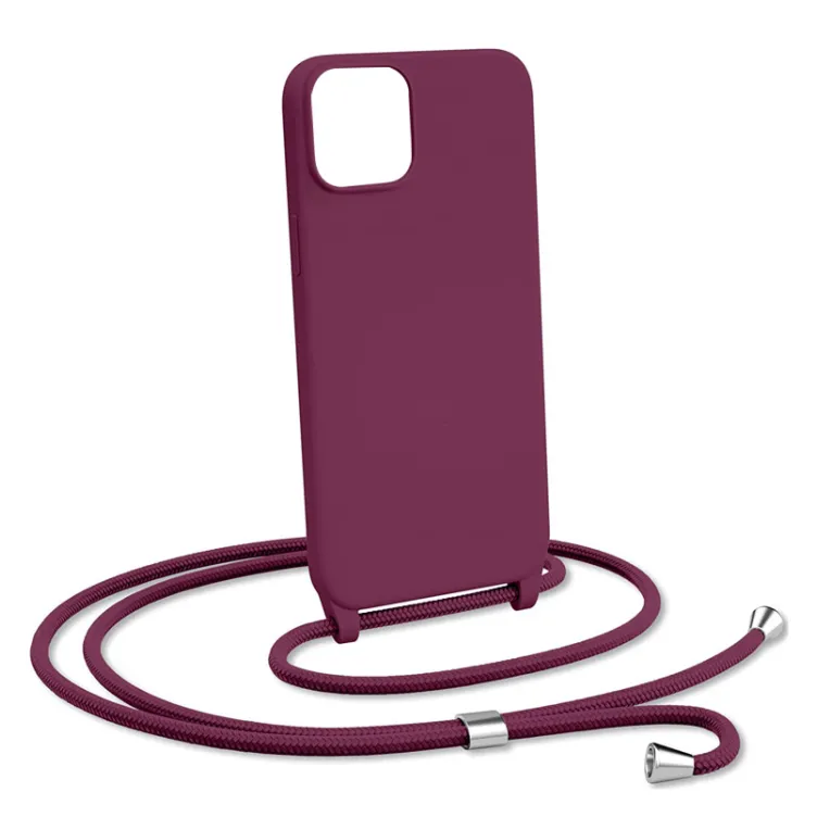 Maska String za iPhone 12/ 12 Pro violet.