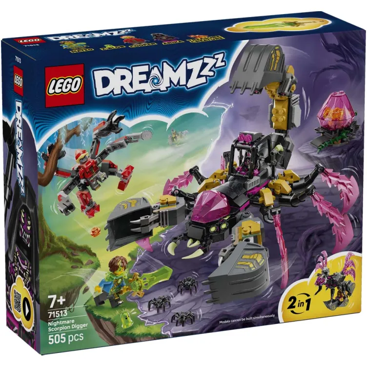 LEGO DREAMZZZ Košmarni škorpion kopač