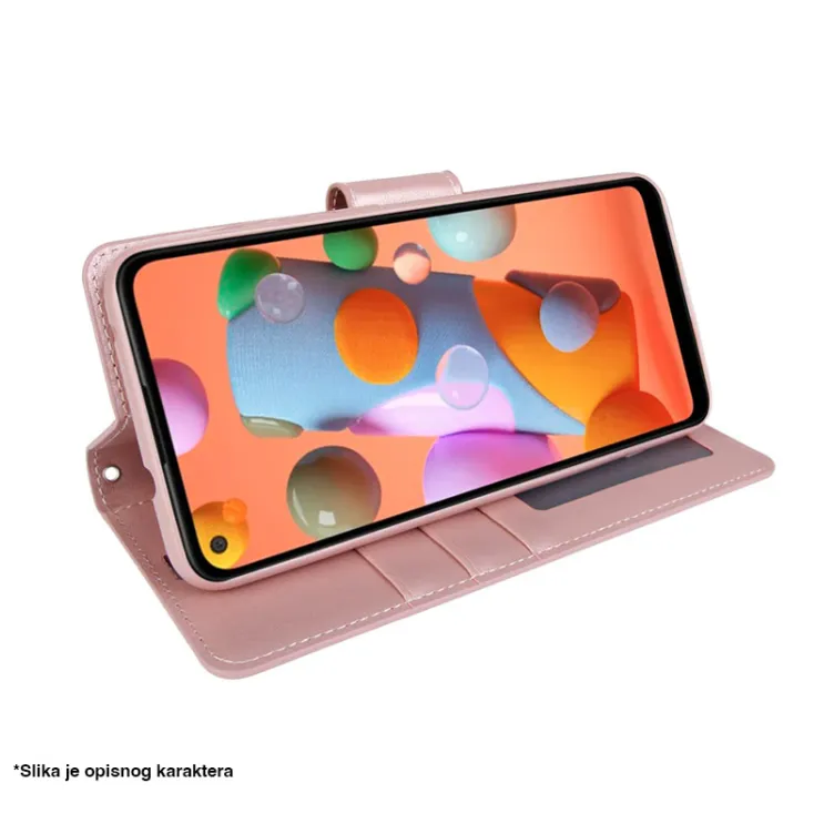 Maska na preklop Hanman Mill za iPhone 13 roze