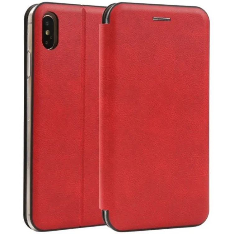 MCLF11-SAMSUNG A13 4G * Futrola Leather FLIP Red (289)