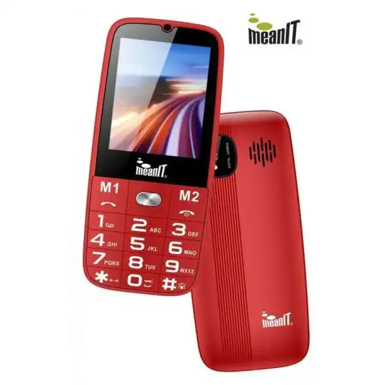 Mobilni telefon Meanit Senior 15 Crveni
