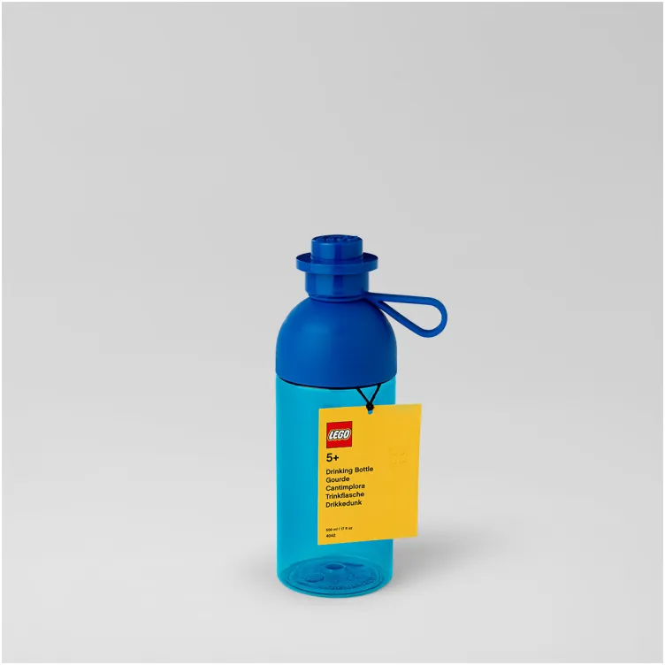 LEGO boca 0,5l prozirna: Plava