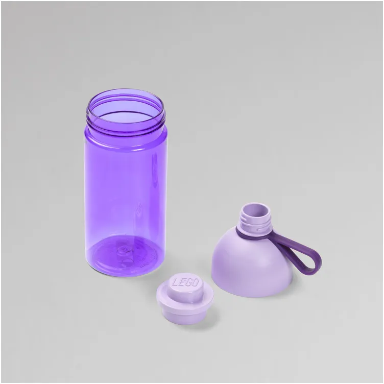 LEGO boca 0,5l prozirna: Lavanda
