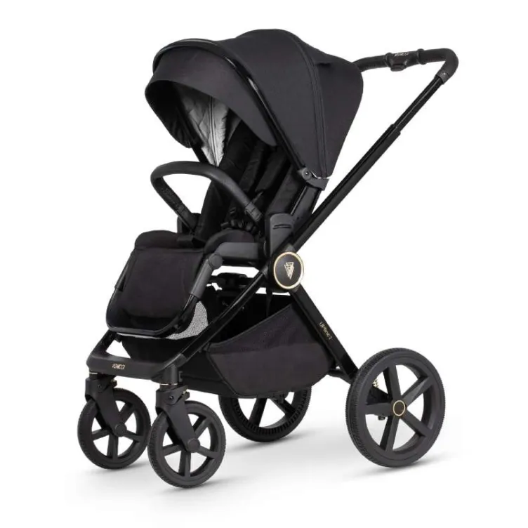 VENICCI Kolica za bebe 3u1 UPLINE all black
