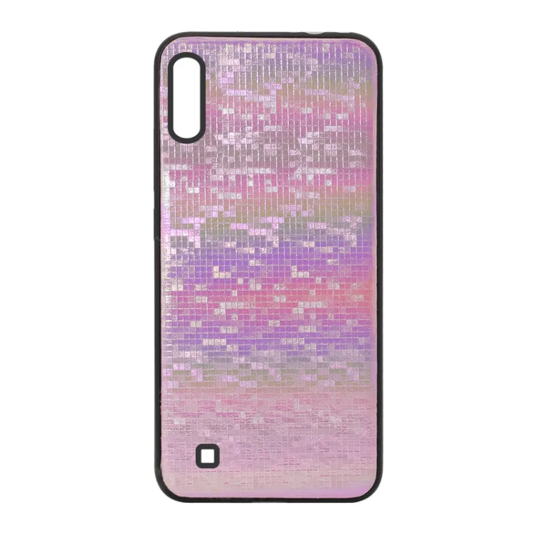 Maska Rainbow Mosaic za Samsung M10 pink