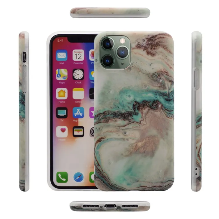 Maska Marble za iPhone 12 mini plava