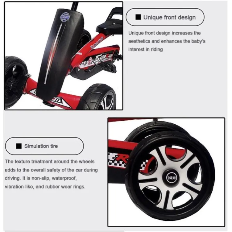 ROMOBIL GO CART WB-RED