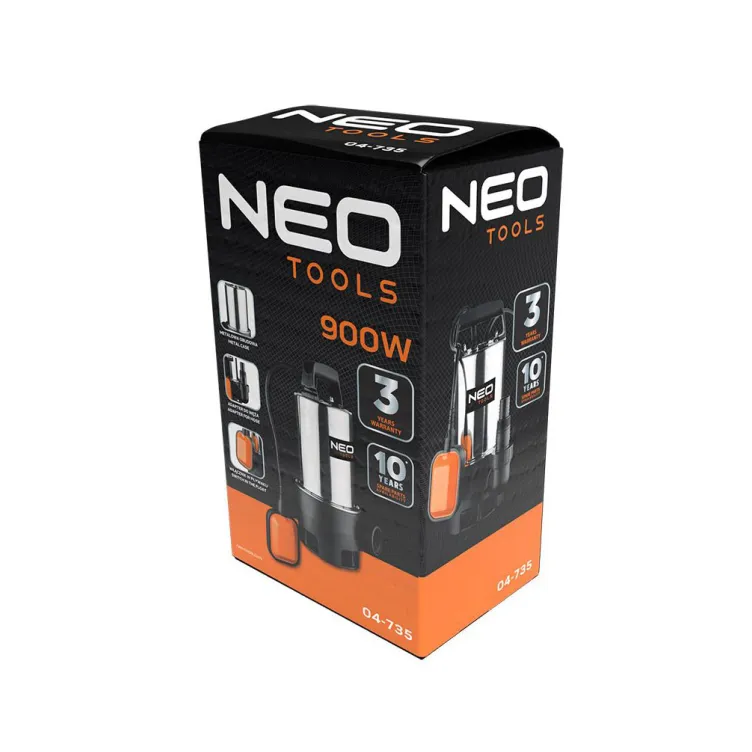 Potapajuća pumpa za prljavu vodu 1100 W – NEO TOOLS 04-736