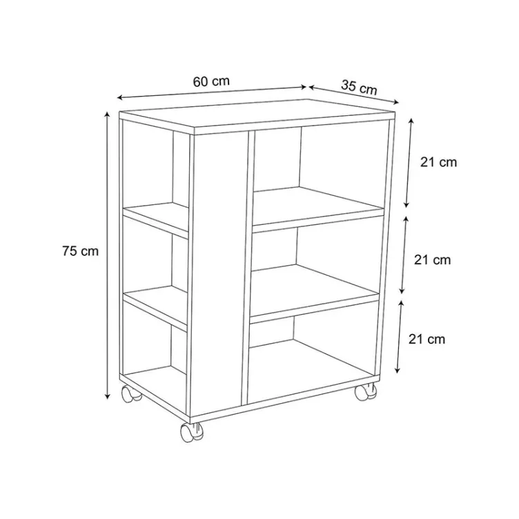 Višenamenska komoda belo točkići