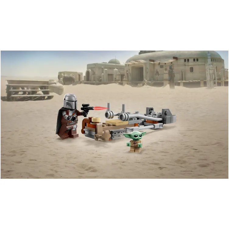75436 Mandalorijanac i Grogu – brzinski motocikl