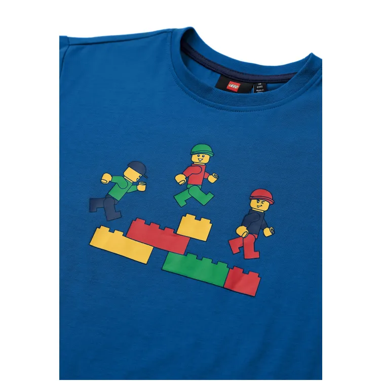 LEGO Iconic majica kratkih rukava, plava - 92