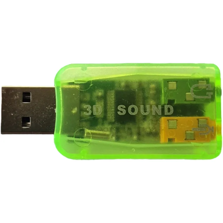 CMP-SOUNDUSB13 ** Gembird USB 5.1 3D zvucna karta, zamenjuje audio kontrolor u PC (223)