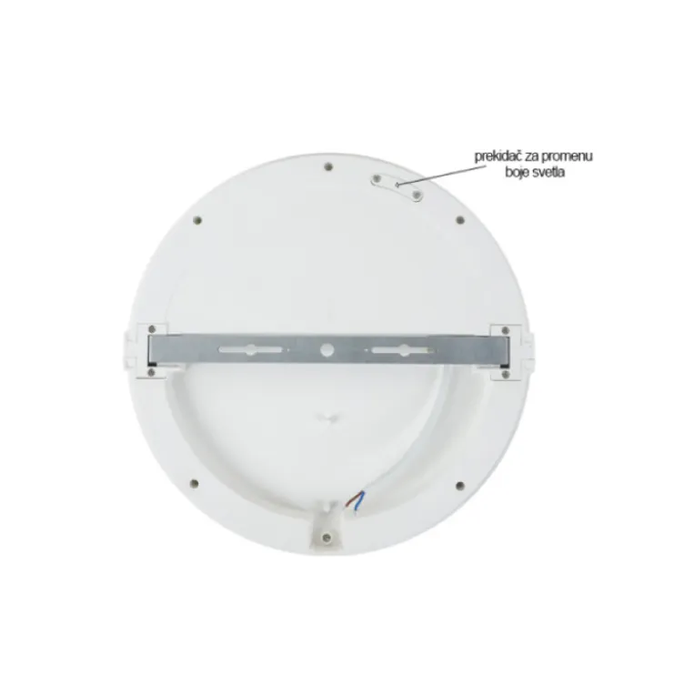 Bela LED plafonjera 20W, promenljiva boja svetla IP65