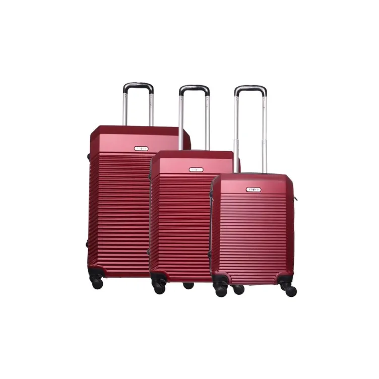 ENOVA CAPRI set kofera 3/1 - bordo