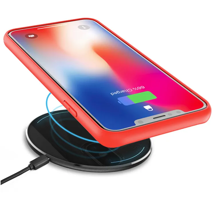 Maska Polychromatic za iPhone XS crvena