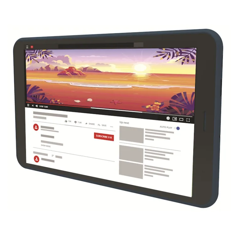 Smartpad IYO 8 SP8GY 8 inch RK3562 Quad Core 2.0GHz 3GB 32GB Android 14.0