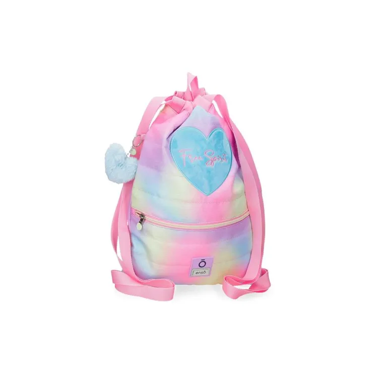 ENSO FREE SPIRIT dečija torba za sport - pink