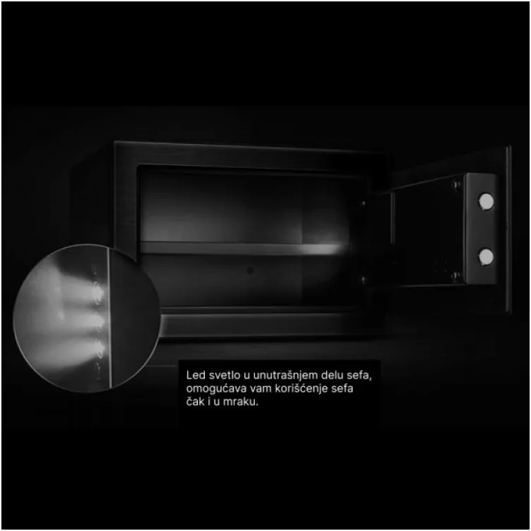 Sef DIPLOMAT Combi 5 EL Titanium black