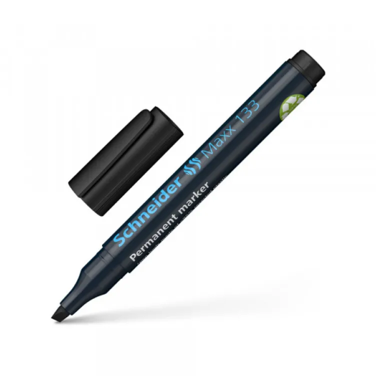Permanent marker SCHNEIDER 133 crni kosi