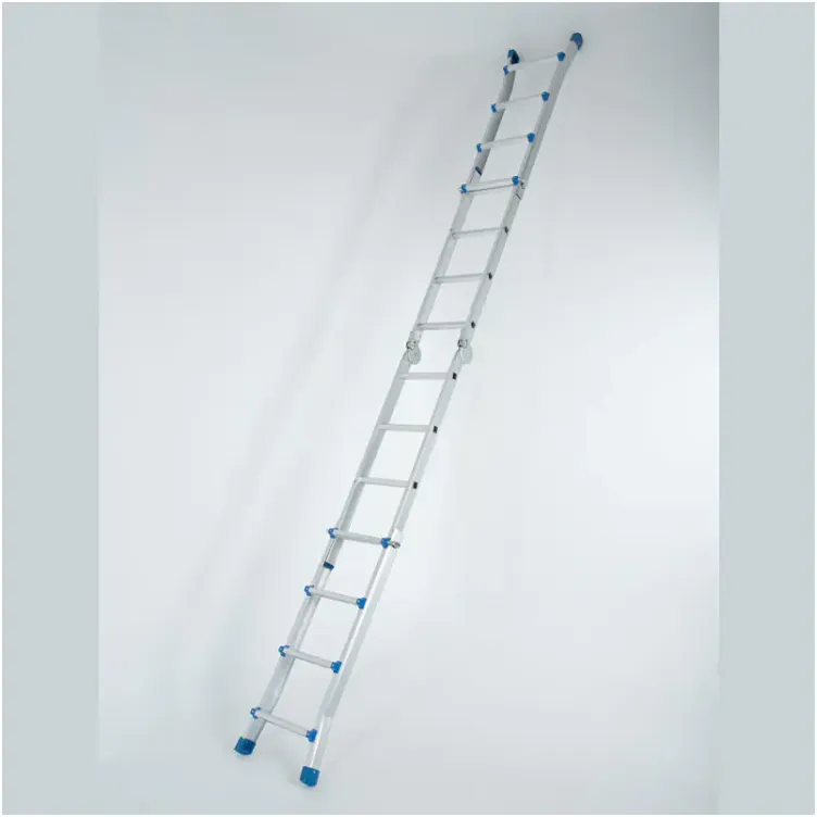 Zglobne teleskopske merdevine 4x4 Aluminijumske