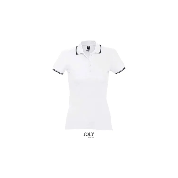 PRACTICE WOMEN ženska polo majica sa kratkim rukavima - bela, XXL