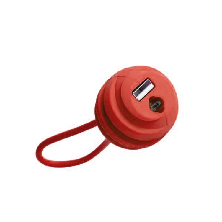 Kabel Hoco U3 Whorl charm Micro USB crveni.