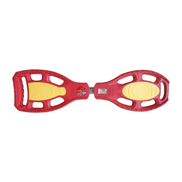 Snake board pw-502 abec-7 pu svetleci točkići žuto crveni