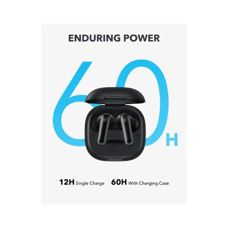 Soundcore P40i TWS BT bubice sa mikrofonom crne