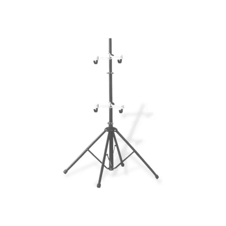 Stalak za 2 bicikla aluminijum za radnju prenosivi