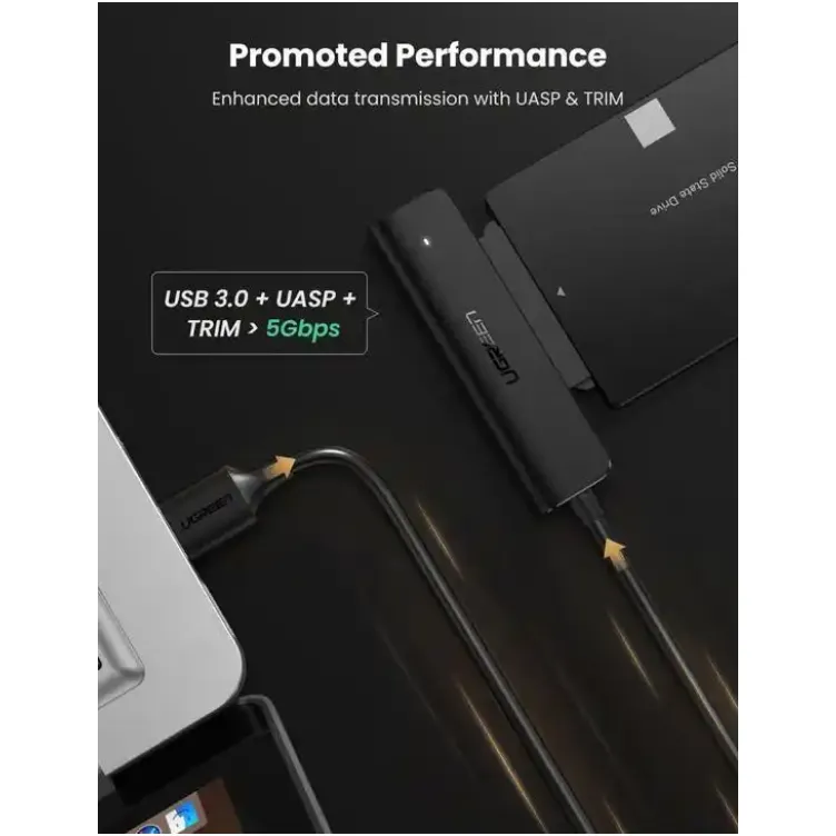 Adapter konverter USB 3.0-Sata 2.5 Ugreen CM321