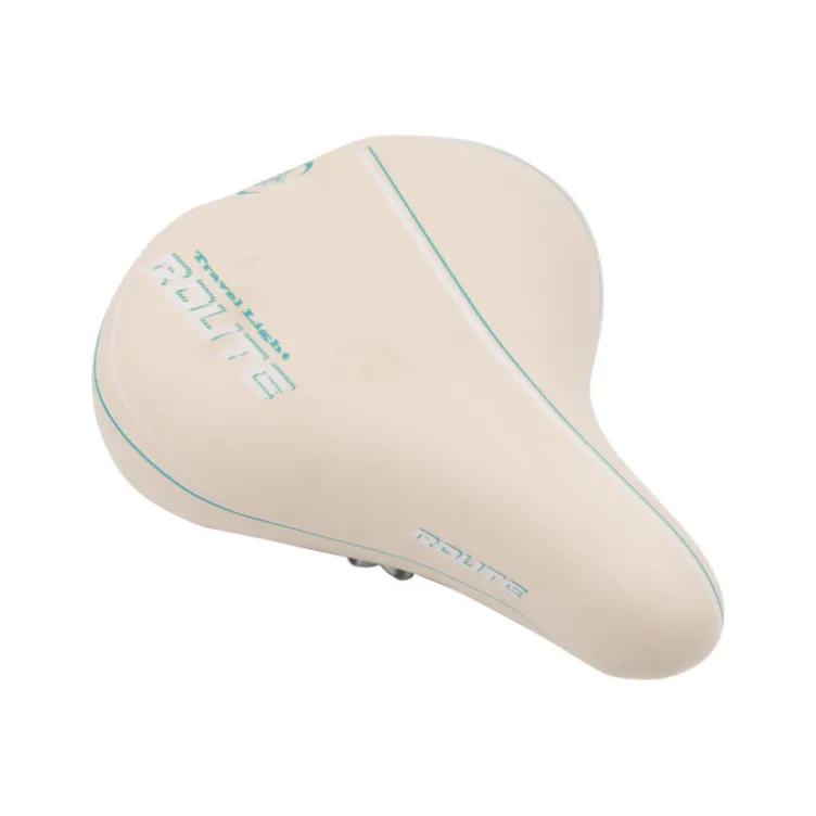 Sedište za bicikl route monte grappa belo tirkiz