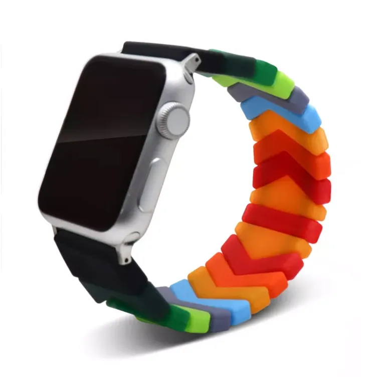 Narukvica za Apple Watch Silicone Stretch Strap multicolor tip2 M 38/ 40/ 41 mm