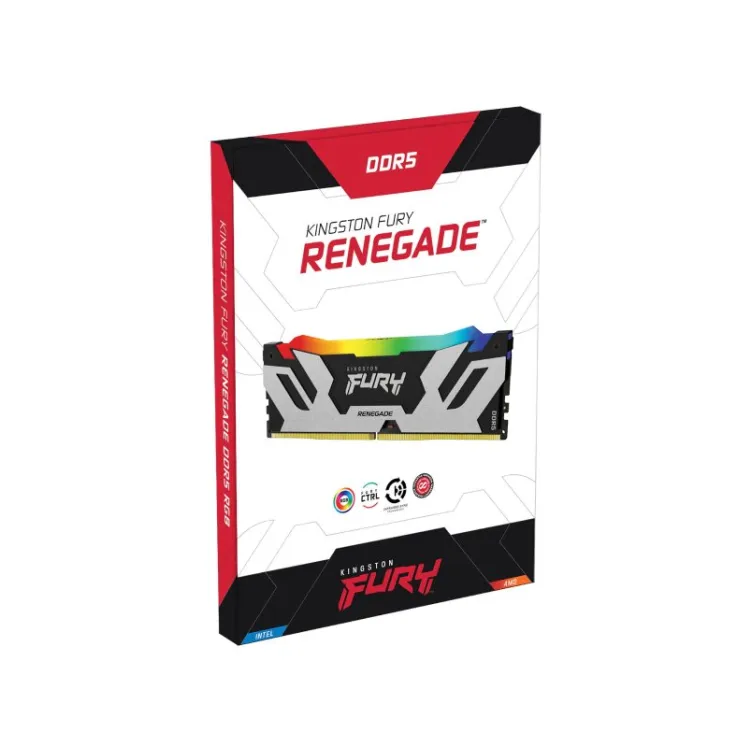 DIMM DDR5 16GB 6400MT/s KF564C32RSA-16 FURY Renegade RGB XMP