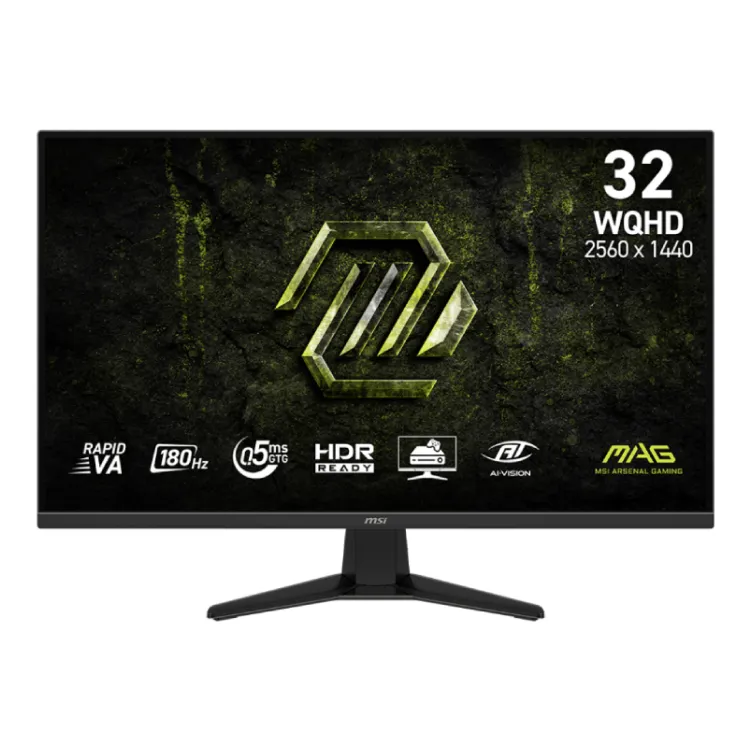 32 inča MAG 325QF E18V, WQHD 2560x1440 Rapid VA 180 Hz gaming monitor