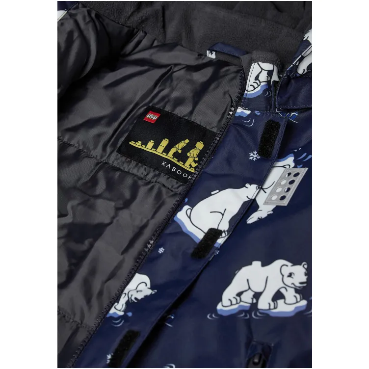 LEGO DUPLO zimska jakna, teget - 92