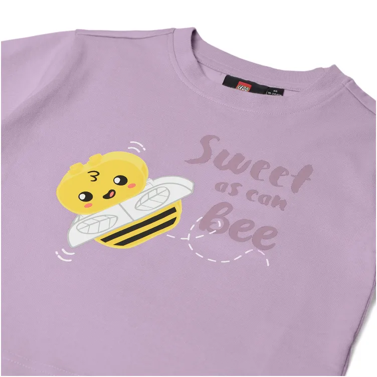 LEGO DUPLO majica kratkih rukava, lavanda - 86