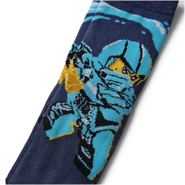 LEGO NINJAGO čarape, set 3 kom, teget - 26/27