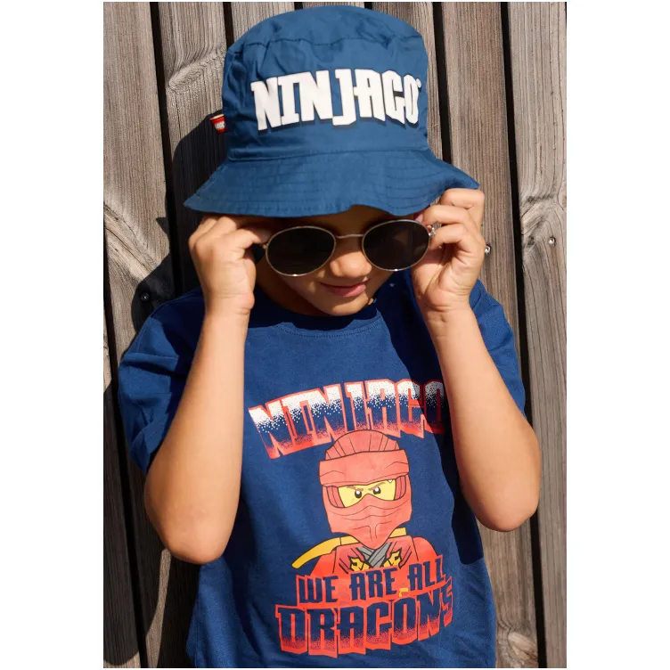 LEGO NINJAGO majica kratkih rukava, teget - 104