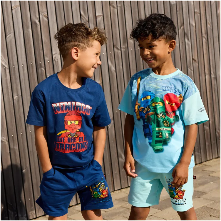 LEGO NINJAGO pamučni šorts, mint - 146