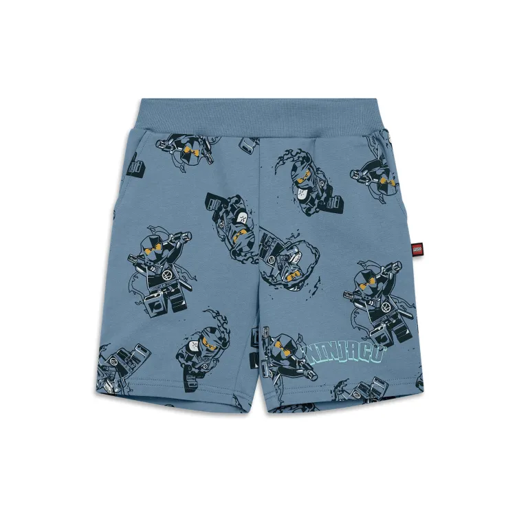 LEGO NINJAGO šorts, prašnjavo plava - 134