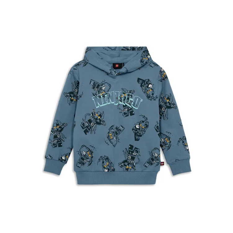 LEGO NINJAGO duks sa kapuljačom, prašnjavo plava - 104