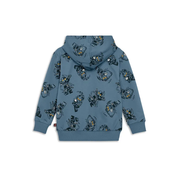 LEGO NINJAGO duks sa kapuljačom, prašnjavo plava - 104