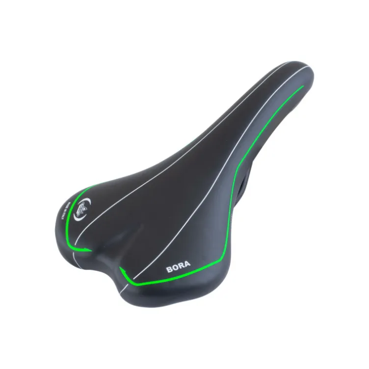 Sedlo mtb bora bora crno zeleno